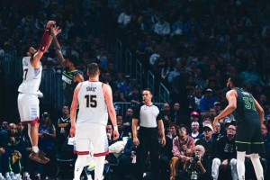  爱德华兹爆发森林狼击败掘金